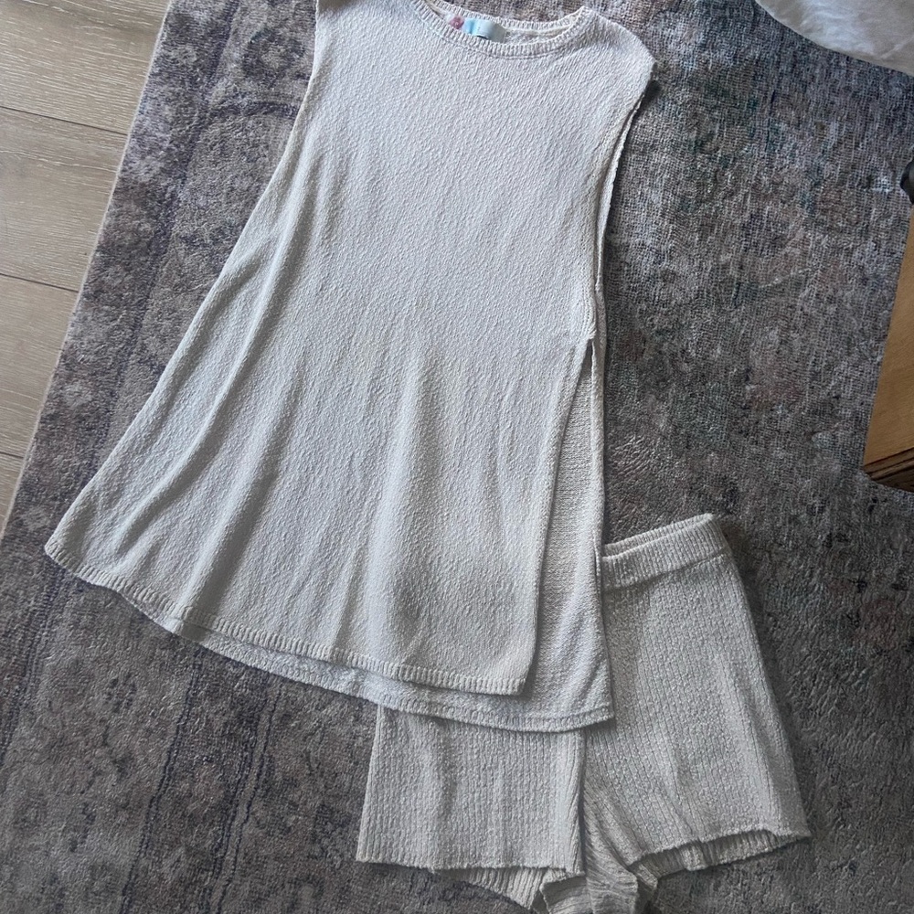 Free people Miranda sweater set